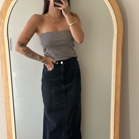 Gray Tube Top - Picture 3 of 3